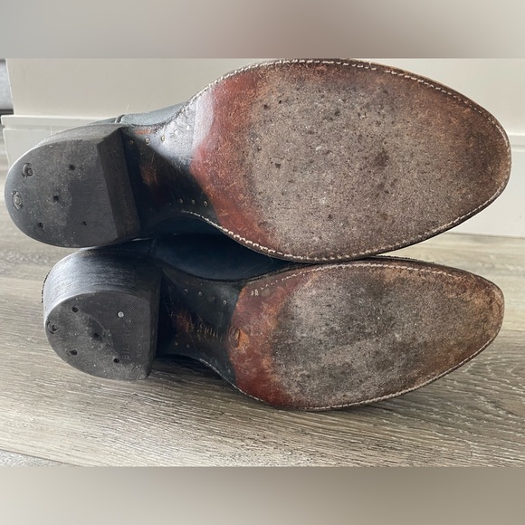 SOLD - Dan Post Women’s Blue Cowboy Boots, 8.5/9 W - Picture 6 of 7